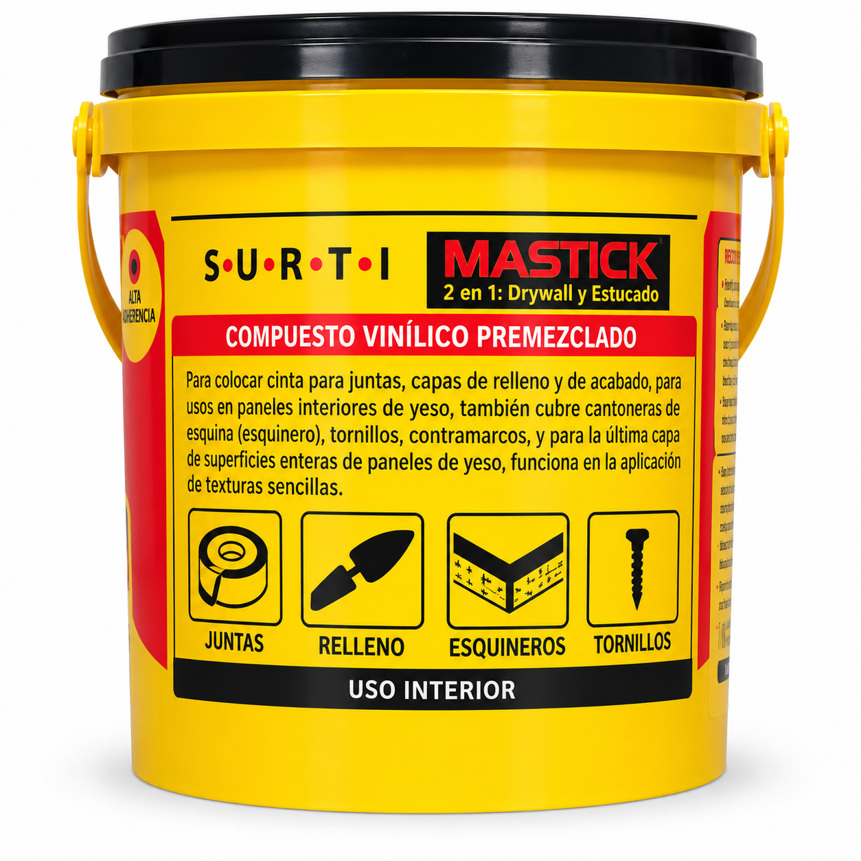 Surtimastick – 2 en 1 Drywall y Estucado