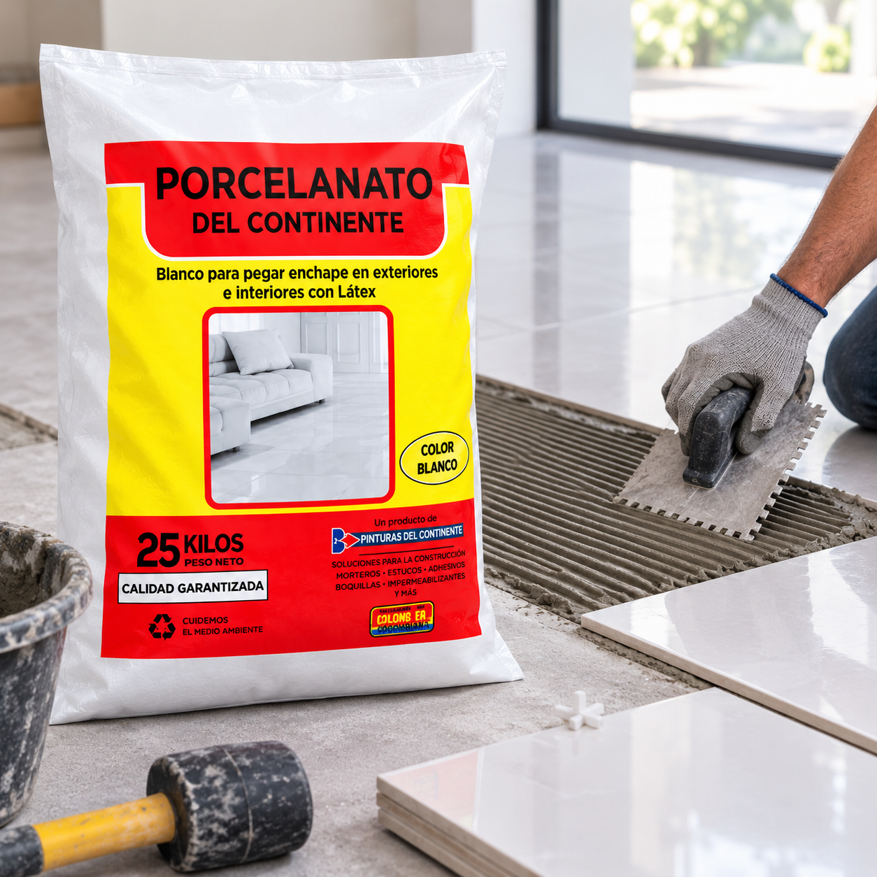 Pegaporcelanato del Continente
